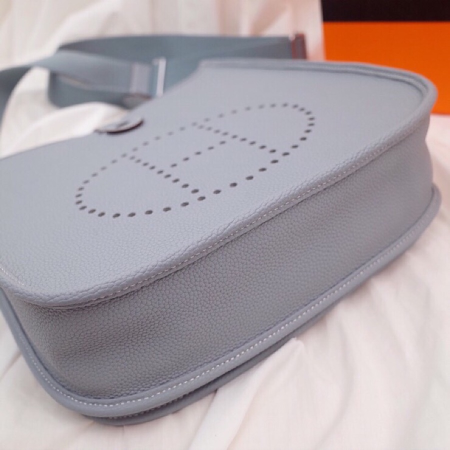 에르메스 에블린29 린넨블루 은장